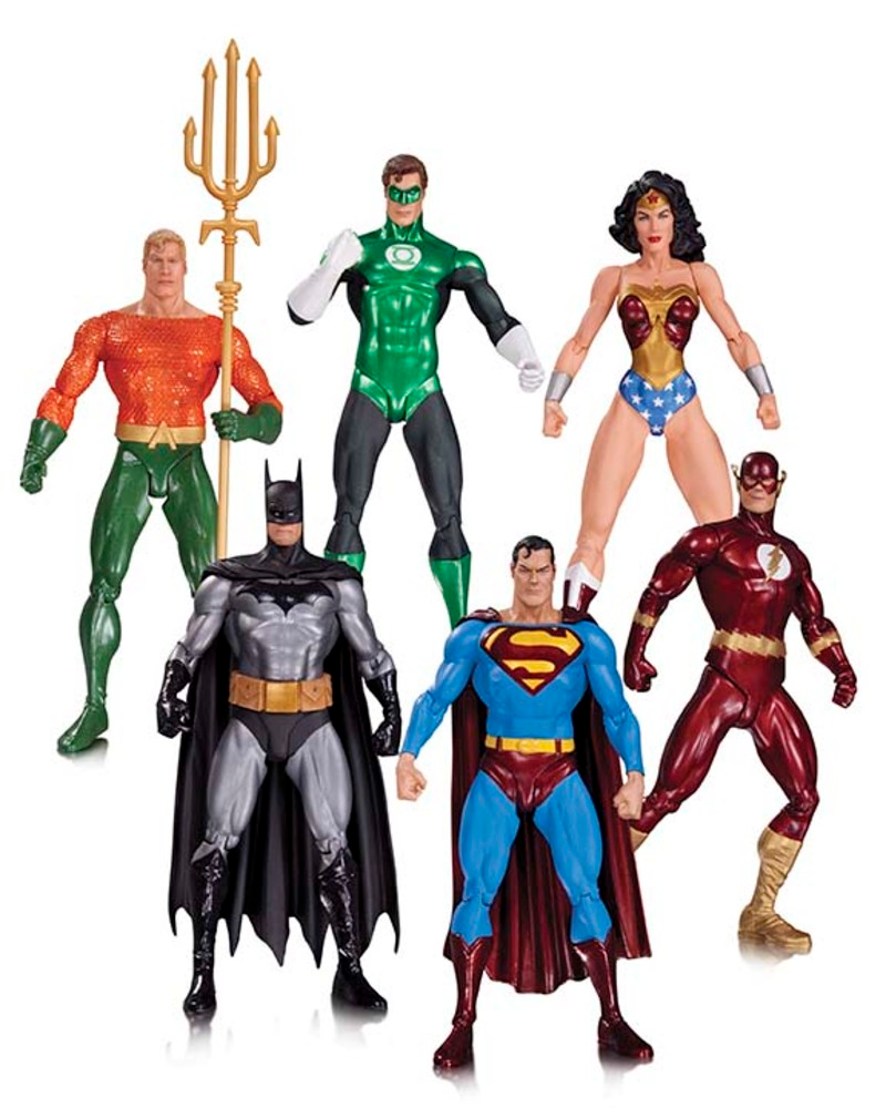 Illustration for article titled Alex Ross' Justice League Designs Are Getting Snazzy Action Figures